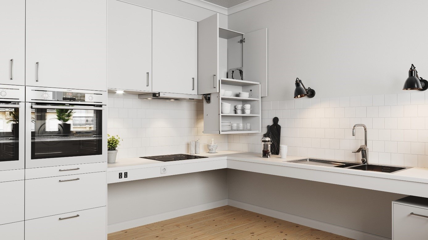 behindertengerecht, barrierefreie Küche