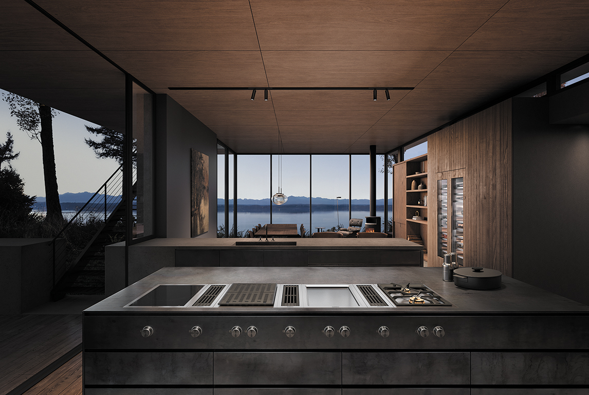 Gaggenau Dampfbacköfen und Geräte in Masterpartner Showküche Bonn