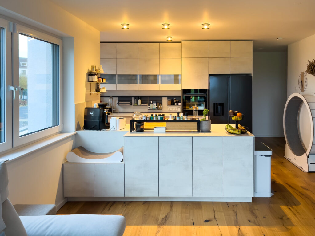 Komplette moderne nobilia Designküche in Bonn – Ästhetik & Funktion