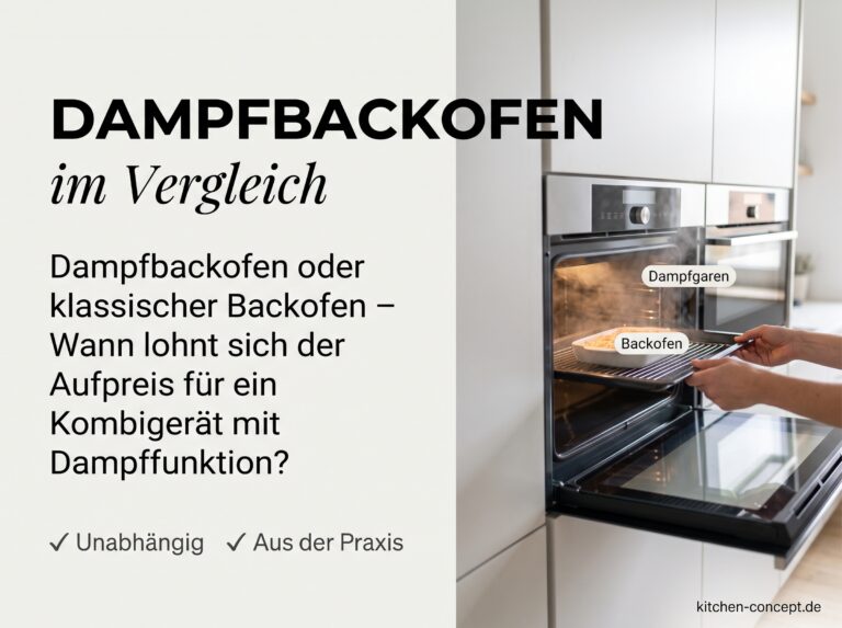 Dampfbackofen oder klassischer Backofen: Lohnt sich der Aufpreis?